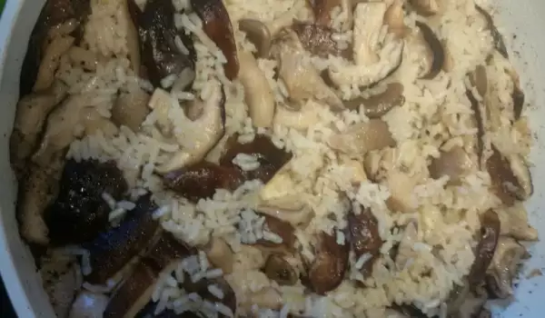 Shiitake Mushroom and Rice