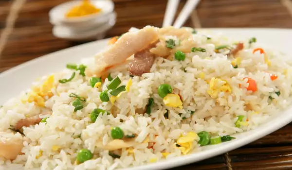 Chinese Pork with Rice