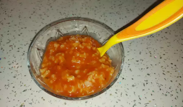 Rice with Tomatoes for Babies