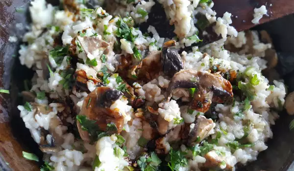 Lean Rice with Mushrooms