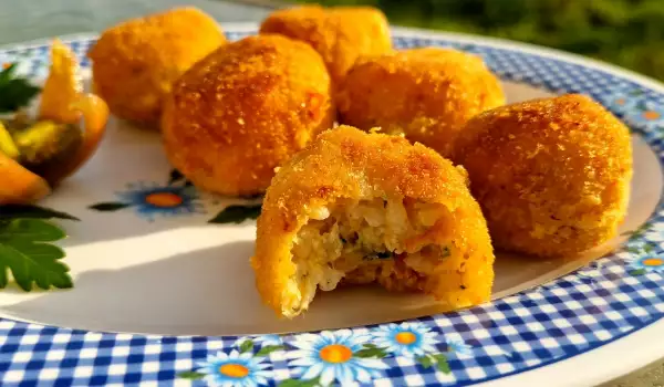 Parmesan Rice Croquettes