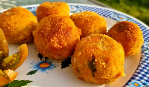 Parmesan Rice Croquettes