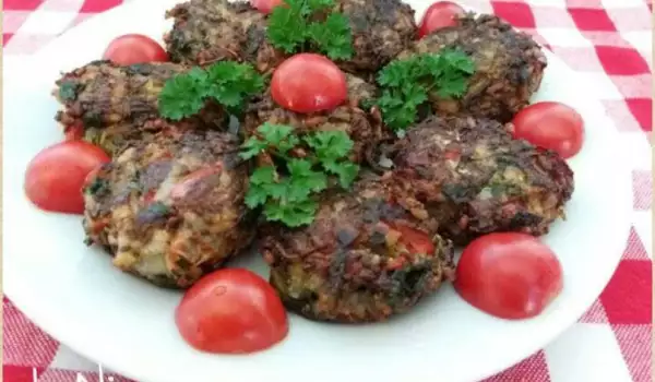 Rice Patties with Chia and Parsley