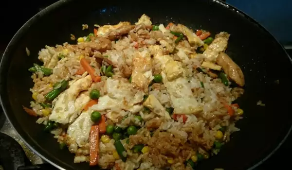 Chinese-Style Rice