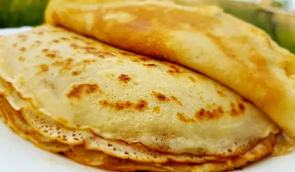 Pancakes with Olive Oil and Beer