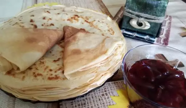 Quick, Easy and Tasty Pancakes with Carbonated Water