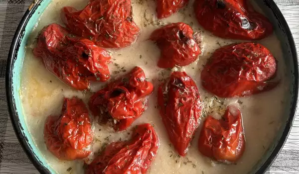 Stuffed Peppers with Minced Meat and Rice