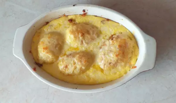 Potatoes Stuffed with Cheese