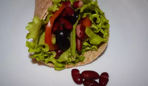 Whole Grain Tacos with Red Beans