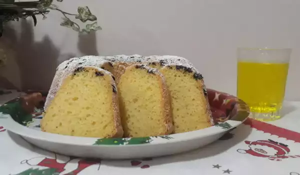 Sponge Cake with Lemonade