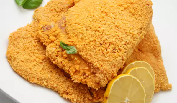 Chicken Croquettes with Cottage and Yellow Cheese