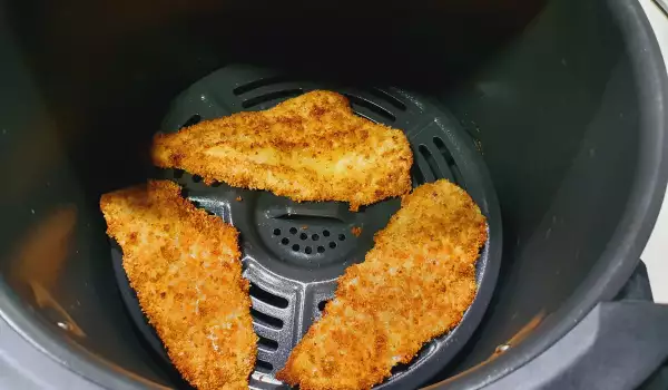 Breaded Hake in an Air Fryer