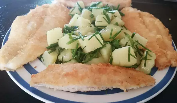 Crumbed White Fish with Dill