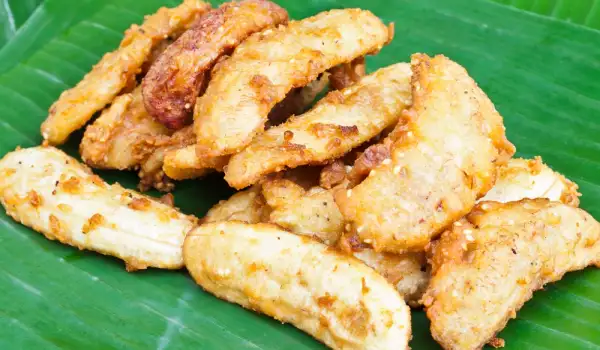 Fried Bananas with Lemon and Rum