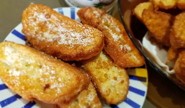 Eggy Bread with Coconut Oil