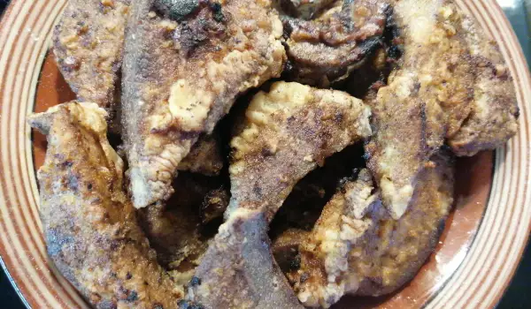 Tender Fried Pork Liver