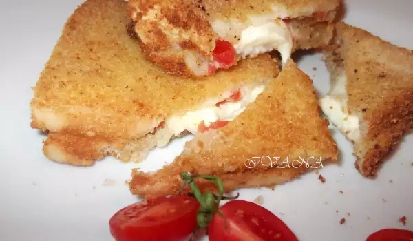 Eggy Bread with Savory Filling