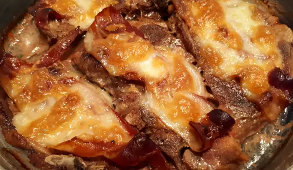 Pork Chops with Bacon and Cheese