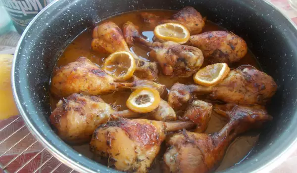 Party Chicken Drumsticks with Beer