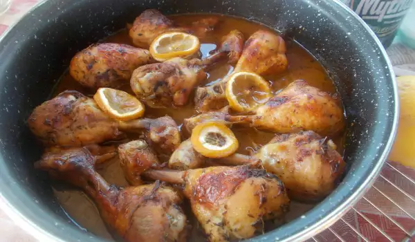 Party Chicken Drumsticks with Beer