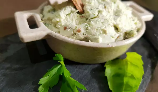 Goat Cheese Pate with Herbs and Nuts