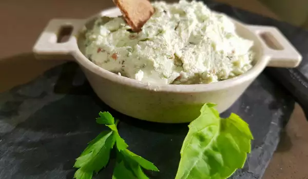 Goat Cheese Pate with Herbs and Nuts