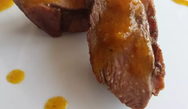 Duck Magret with Orange Sauce