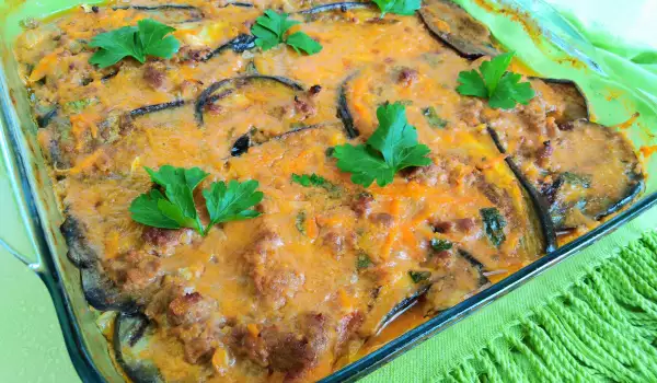 Oven-Baked Eggplant with Tomato Sauce