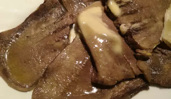 Oven-Baked Pork Tongue in Butter