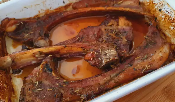 Oven-Baked Lamb Chops