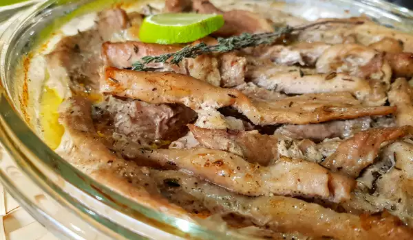 Pork with Cream and Parmesan