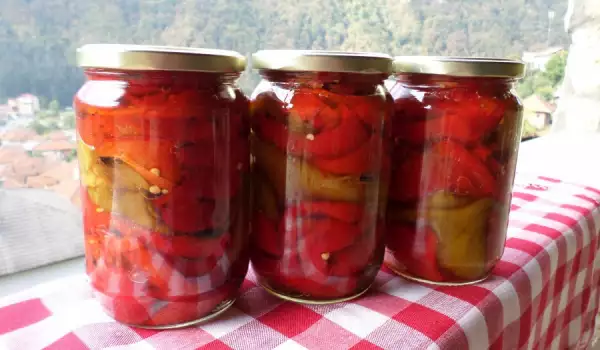 Canning Roasted Peppers