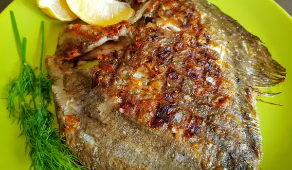 Whole Grilled Turbot