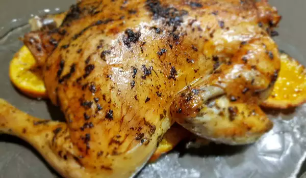 Arabic-Style Roasted Chicken