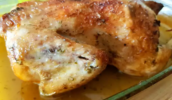 Roasted Chicken with Beer