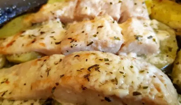 Oven-Baked Perch Fillet