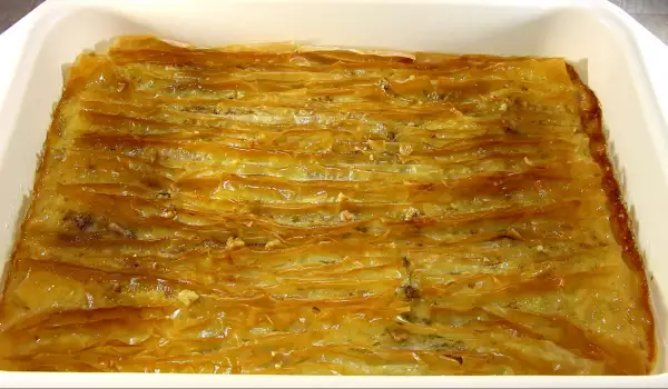 Tül Perde Tatlısı (Turkish Syrupy Cake)