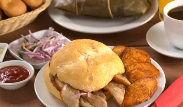 Peruvian breakfast