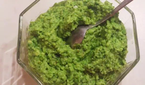 Guacamole with Peas
