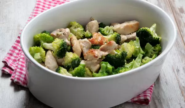Pork with Broccoli and Cream