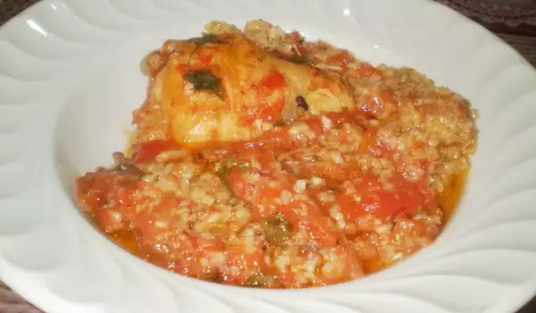 Chicken with Bulgur and Tomatoes