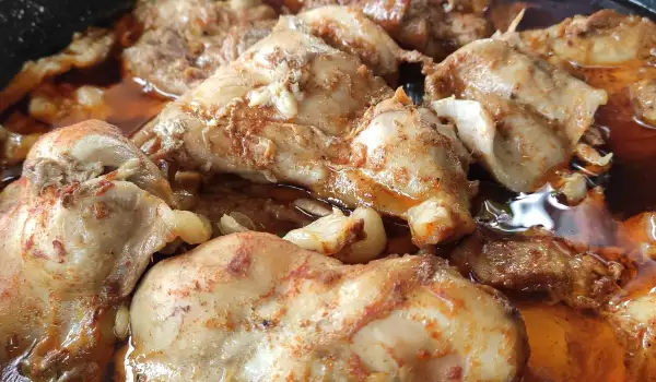 Chicken Thigh Steaks with Beer
