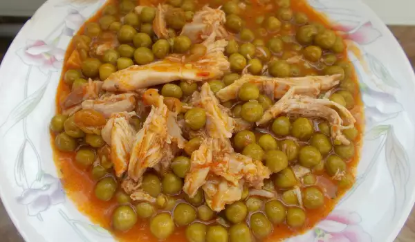 Chicken with Peas and Carrots