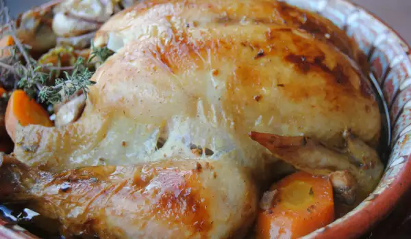 Tender Chicken Roasted in a Bag