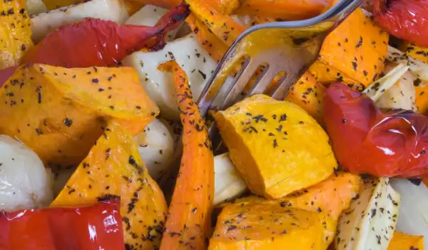 Roasted Vegetables with Seeds