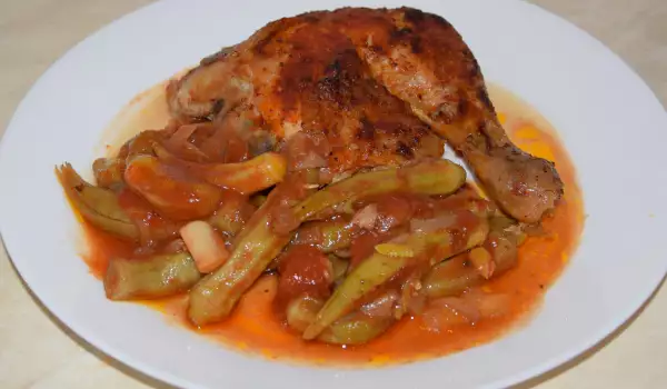 Chicken with Okra