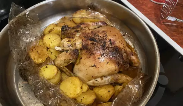 Chicken with Potatoes in a Bag