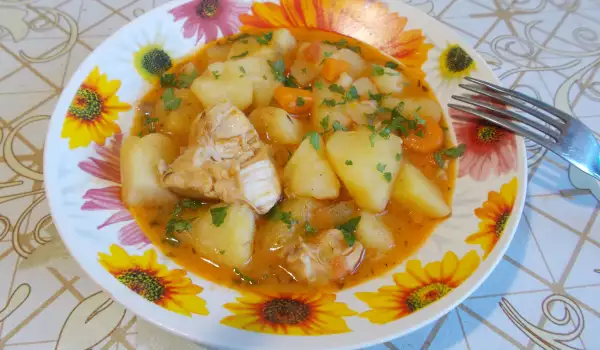 Chicken with Potato Stew