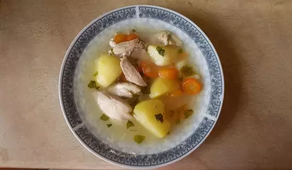 Boiled Chicken Stew