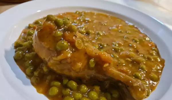 Chicken and Peas Stew